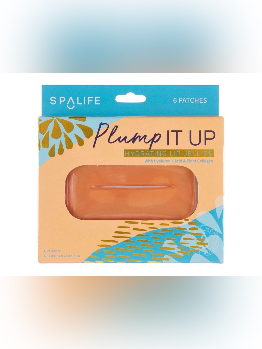 SpaLife Plump It Up Hydrating Lip Jellies, 6 patches